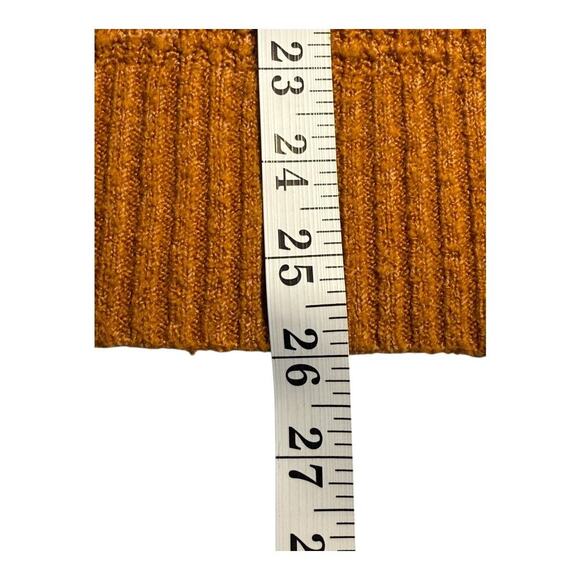 American Eagle Women's XS‎ Yellow Crew Neck Knit Sweater Long Sleeve Casual - Picture 7 of 7